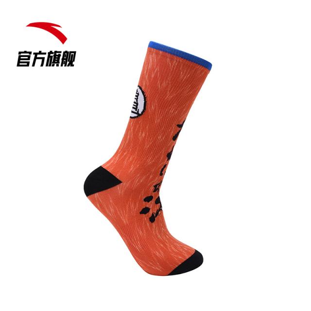 안착 용주 초연명 스타킹 남 신관 공식 플래그 스포츠 양말 패션, 오렌지 261