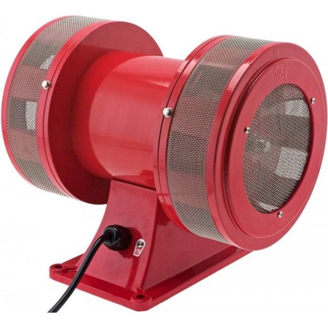 여우 뿔 크게 산업용 전기 모터 구동 알람 / 사이렌 (공습) 120V VXS-1488AR