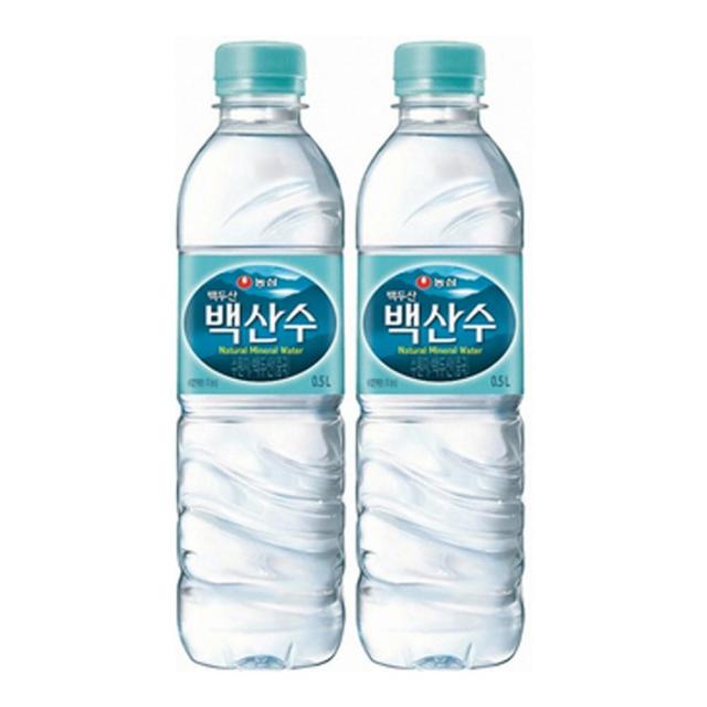 백산수 농심 백두산 500ml X30펫 30병 500ml