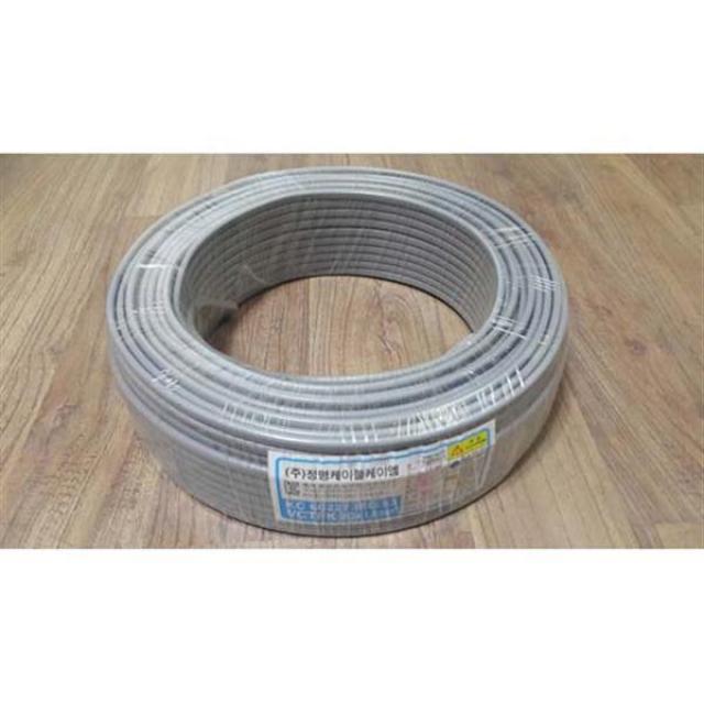 한솔전기 /VCTFK 장원형전선 0.75SQX2C 50M, VCTFK 0.75SQX2C 50M