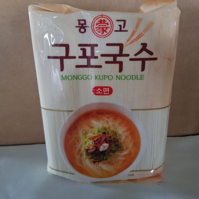 몽고식품 구포국수 소면 1box 3kgx4 12kg