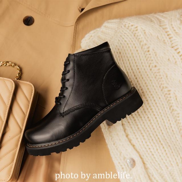 끈워커 궤짝을 치우다 잔품명세서 바라다 하고 있다 비가 오다 안팎 한장이다 소가죽 여성 낮은굽 어텀 가을 2602383271