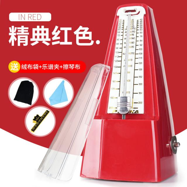 기계 절찬 기 피아노 급수 전용 기타 고 쟁 바이올린 이호 통용 정확도 전자 라켓 리듬 빨간색 보 울