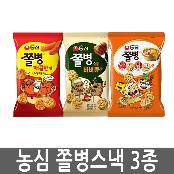 농심 쫄병스낵 바베큐맛 30봉한박스 무료배송, 과자