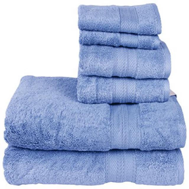 Revere Mills Boutique 6pc Bath Set Marine Wash 리비아 밀 부티크 6pc 바스 세트, 1