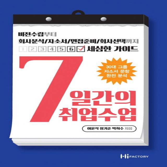 7일간의 취업수업 Hifactory