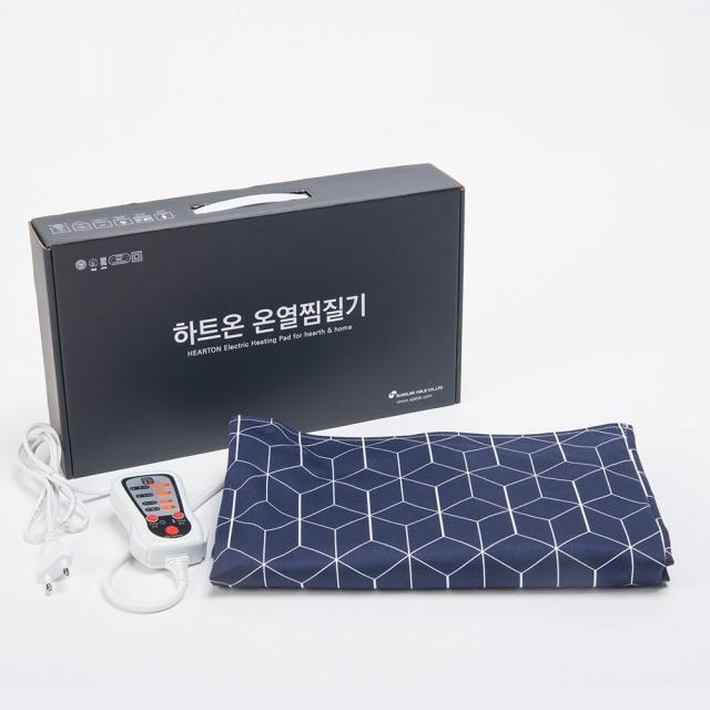 에코센 하트온 허리 배 복부 온열 전기 찜질기 찜질팩 전기핫팩 SHP6741 네이비시리즈, 04.하트온 NB빅큐브