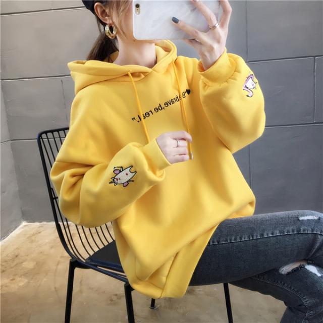 디에프 브레이브 쪼꼬미 후드티 후드티셔츠 여성후드티 오버핏후드