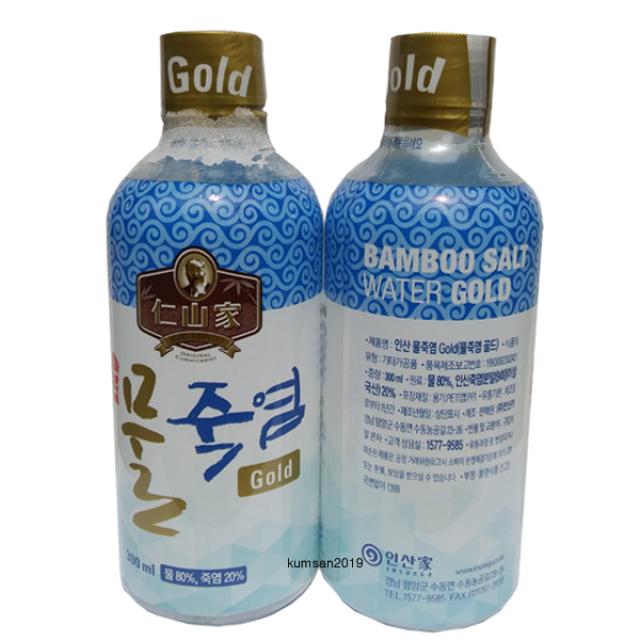 인산죽염 인산가 물죽염골드 300ml X 2병 9회죽염 경남 함양 무료배송, 1세트