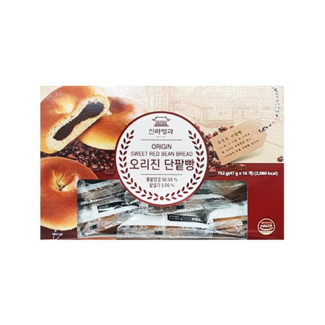 신라명과 오리진 단팥빵 16개입, 1개, 720g