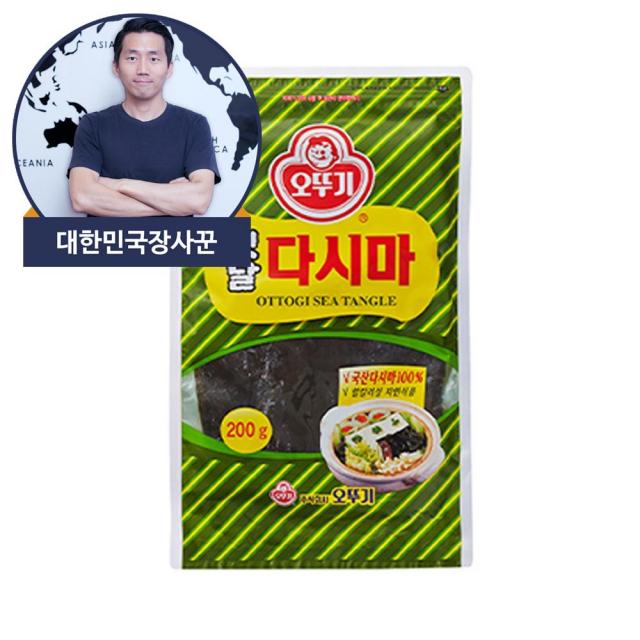 대한민국장사꾼 오뚜기 옛날다시마 200g, 1개, 100g