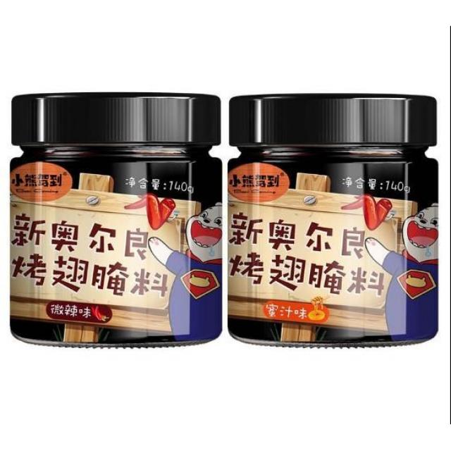 SAMARA 치킨 가루 영념 소스 꿀맛+약간매운맛 140gX6병, 꿀맛+약간매운맛 140gX6