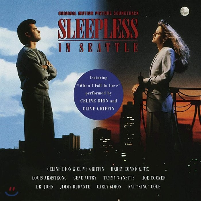 [LP] 시애틀의 잠 못 이루는 밤 영화음악 (Sleepless in Seattle OST) [썬셋 컬러 LP], Real Gone Music USA, Various Artists, 음반/DVD