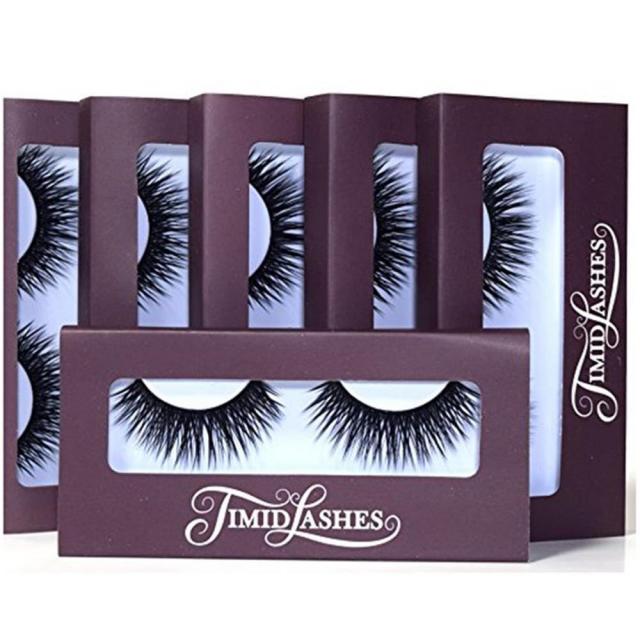 소심한 속눈썹으로 식스팩 프리미엄 퀄리티 잔인성프리 Luna by Timid Lashes SixPack Premium Quality CrueltyFree False Eyelashes