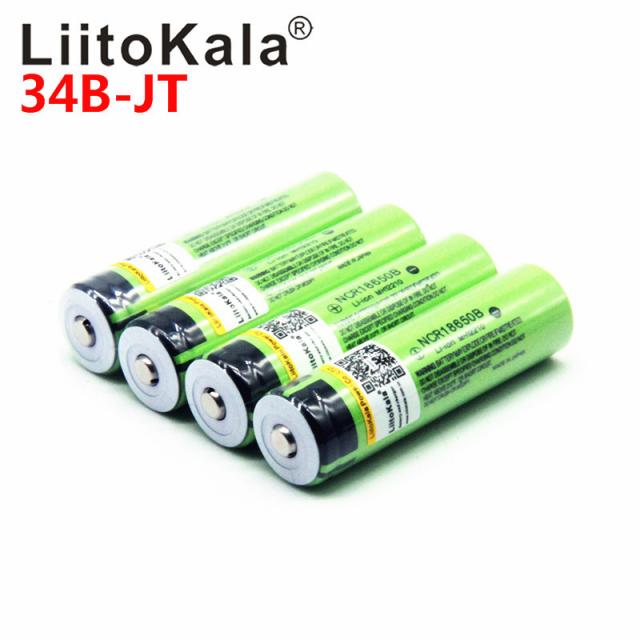 liitokala ncrb 18650 3400mah 리튬배터리 37v 강광 핸드헬드 전용 팁, 34B상고머리