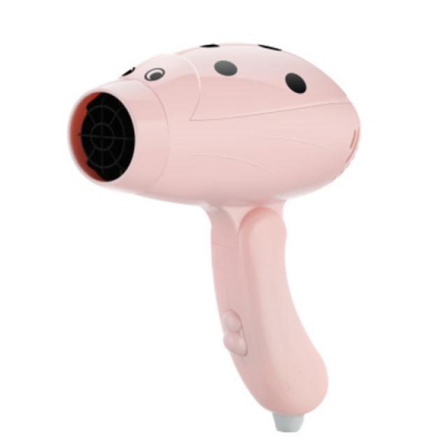 무료배송 소출력 미니 헤어드라이기 휴대용 공6T0615, 핑크