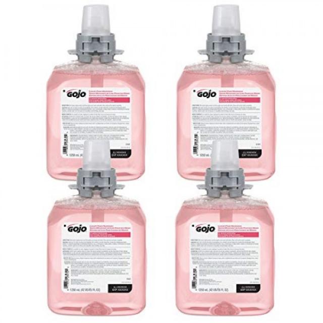 Gojo FMX-12 Luxury Foam Handwash Cranberry Scent EcoLogo Certified 1250 mL Fo