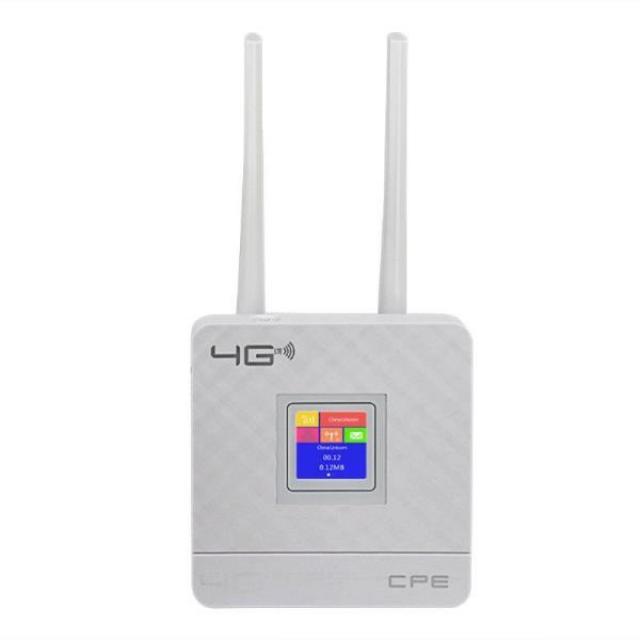 근거리 통신망 항구 SIM 구멍을 가진 자물쇠로 열린 150Mbps 4G LTE CPE 이동할 수있는 WiFi 무선 대패, 한개옵션0