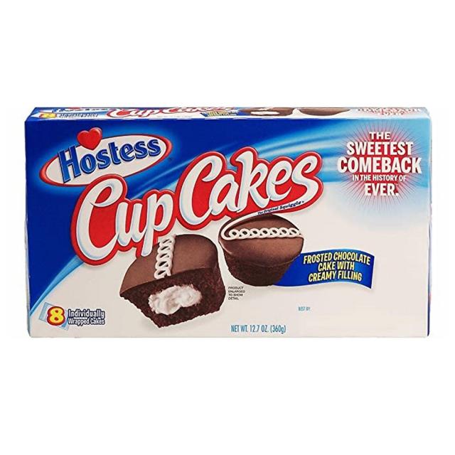 Hostess 호스티스 컵케이크 Cup Cakes 8개입, 1팩