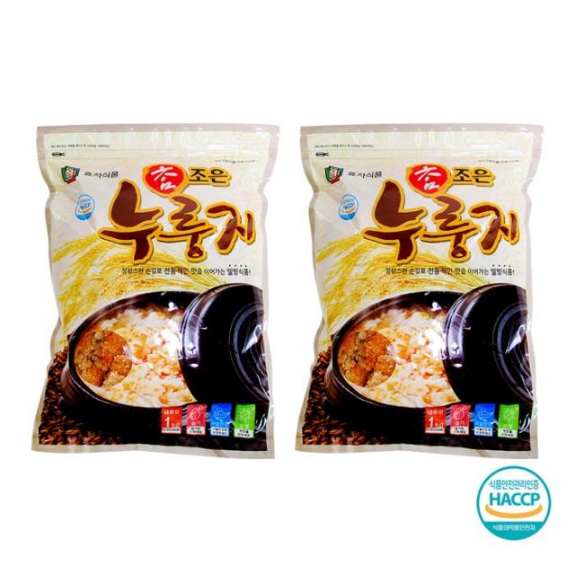 효자식품 참조은 누룽지 1KG x2 (대용량)