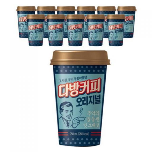 소와나무 다방커피 오리지널, 250ml, 24개