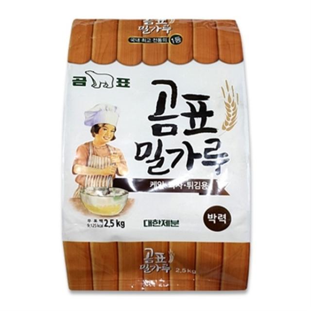 메가마켓 곰표 박력 밀가루 2.5kg / 곰표밀가루, 단일상품