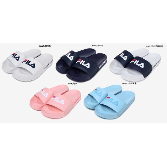 [갤러리아] 휠라(FILA)FILA [남 여공용)*NEW* 리니어로고 슬리퍼 - 드리프터 테잎 FS1SLB1001X