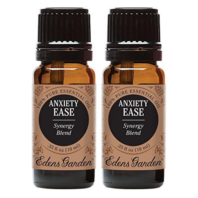 Edens Garden Anxiety Ease 30 ml Synergy Blend 100% Pure Undiluted Therapeutic Grade GC/MS Certified Essential Oil Sweet Orange Ylang Ylang Lemong, Size = 10 ml Value Pack, 본문참고, 본문참고