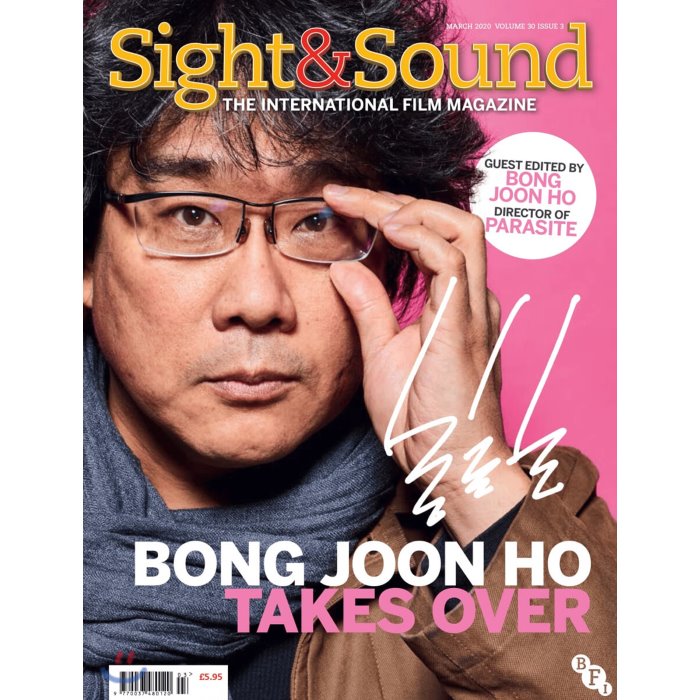 Sight & Sound (월간) : 2020년 03월 : 봉준호 감독 커버 (83년 역사상 최초 객원 편집자 선정) : Guest Edited by Bong Joon Ho, Mercury Airfreight International Ltd.