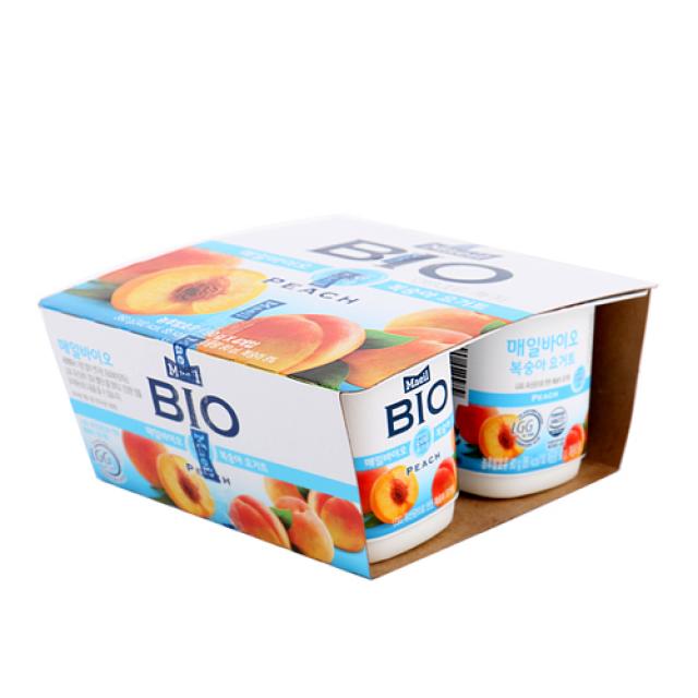 [메가마트] 매일 바이오 복숭아 오거트 85g*4, 1개