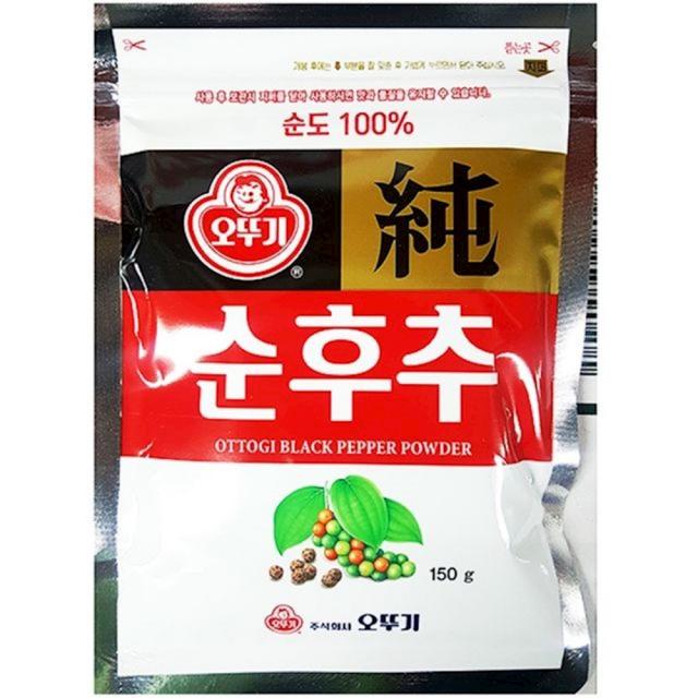 흑후추가루 오뚜기 150g X20 식재료루 식당용루, 1개, 해당용량구매