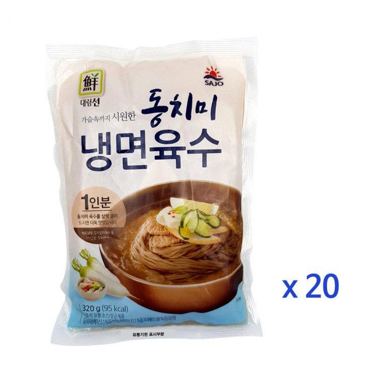 SK511대림 동치미 냉면육수 320g 20입 IN, 상세페이지 참조