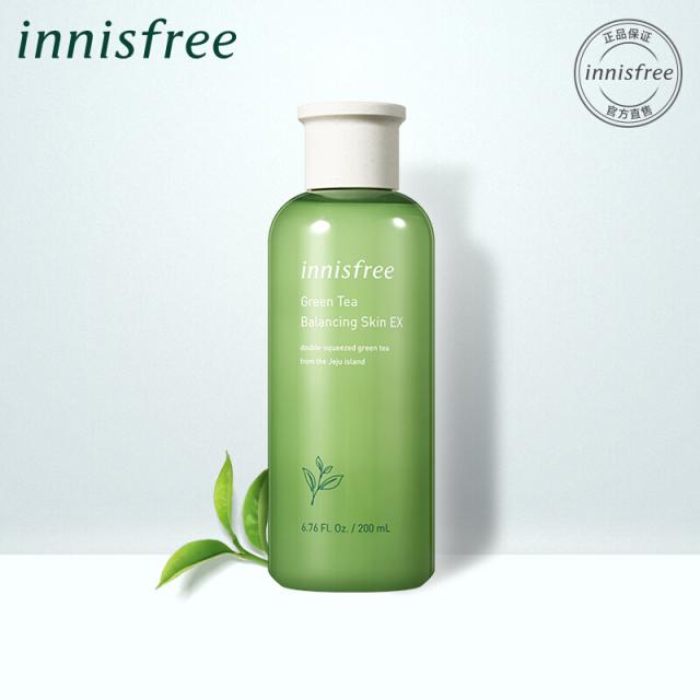 위에시풍음음 Innisfree 신녹차우징발형유연피부의 200ml (신포장교체출하)