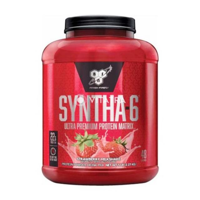 BSN Syntha-6 Protein Powder Strawberry Milk Shake 5lb2.27kg, 상세 설명 참조0, 상세 설명 참조0