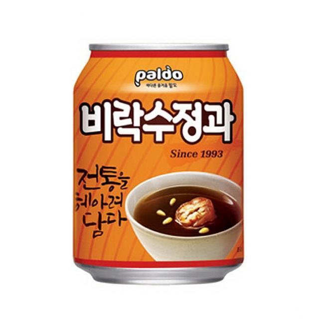 제이제이마트 팔도 수정과 캔 238ml 72개, 1