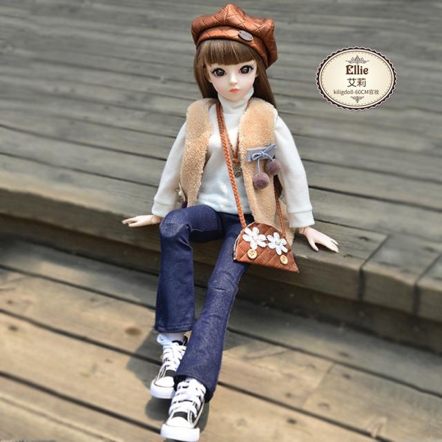 장난감인형 도리스 케이티 BJD 관절 라이크 여자아이 SD 60 센치 프린세스 642993430, 스타일리쉬무드앨리케이티인형한정옷을갈아입다의류