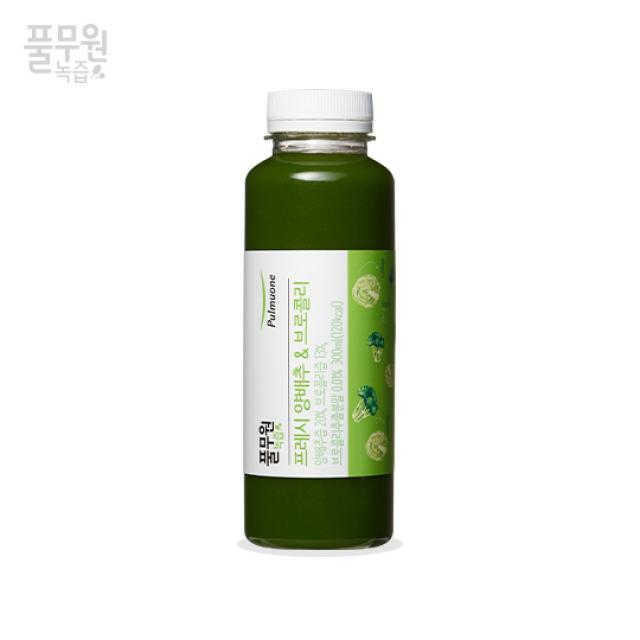  풀무원 프레시 양배추&브로콜리 300ml X 7병/건강 과일 음료 주스 쥬스