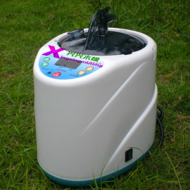 발을담그다 스팀 오크나무 훈증 발찜질 가정용 가열 하이 양동이, 본상품