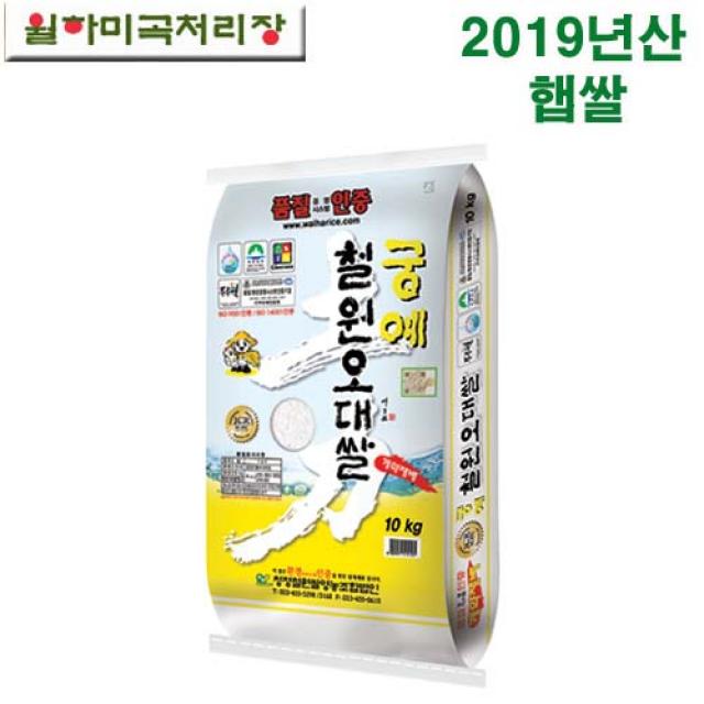 월하미곡처리장 궁예 철원오대쌀10kg 1개 10kg