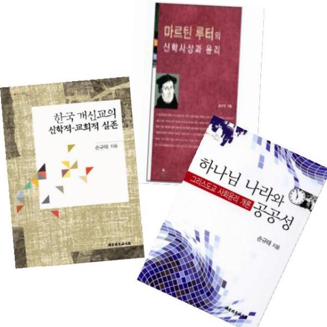 손규태 베스트 [전3권] : 한국 개신교의 신학적 하나님 나라와 공공성 마르틴 루터의 신학사상과 윤리