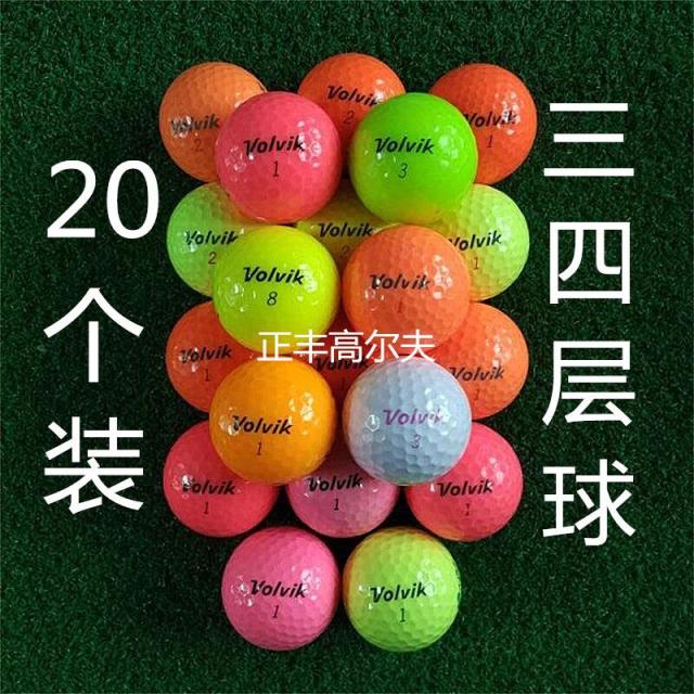 골프용품 20개 한포대 골프 3단4단 퇴장 경기 GOLF용품 택배비무료, T11-Volvik3단4단 단 k컬러볼 9뉴 20개별포장, 기본