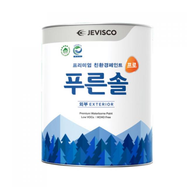 [제비스코](3.7L )푸른솔 외부용 친환경 페인트 조색 다양한 색상 컬러, 갈색31