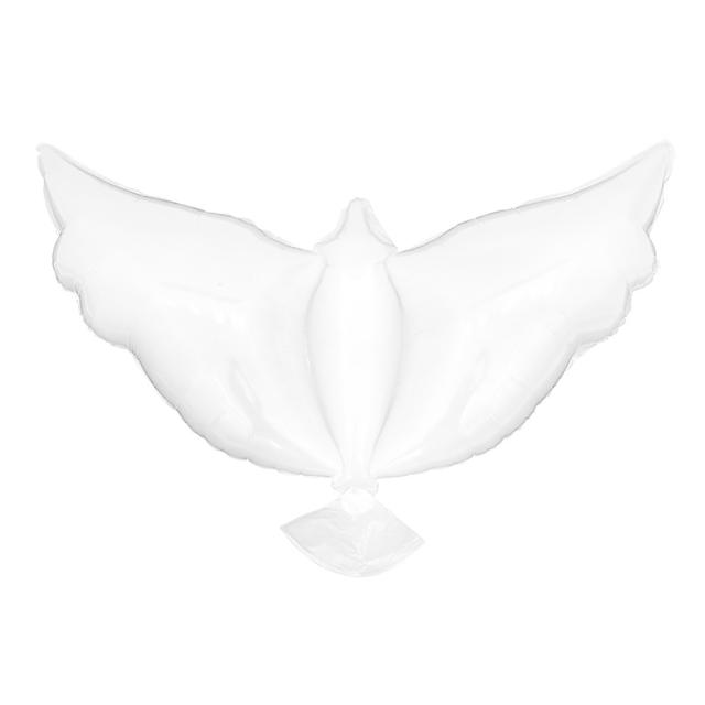 파티스 비둘기풍선 백색 개막식 축제 헬륨풍선, 1개, 비둘기풍선백색