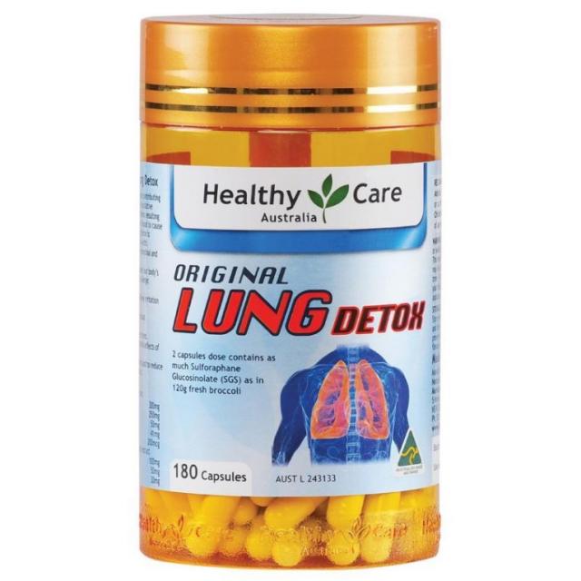 헬씨케어 Lung Detox 폐건강 180캡슐, 1개