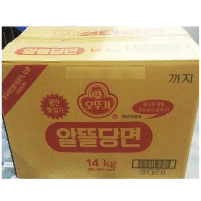 [[dmall]업소용 식당 식자재 주방 재료 알뜰당면 오뚜기 14Kg/(dn+3047/)/소면/고추장/잡채/참치/뎓딘, 1