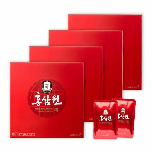 [신세계TV쇼핑](행사)정관장 홍삼원 70ml x 30포 x 4박스