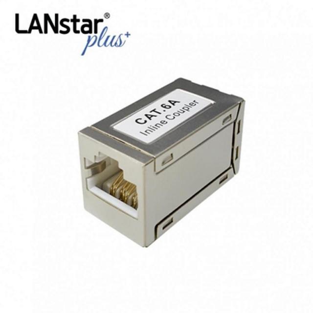 윤성커뮤니케이션 STP cat.6a 인라인 I형 RJ45 커플러 랜자재 구내공사 랜케이블 랜장비, 해당상품