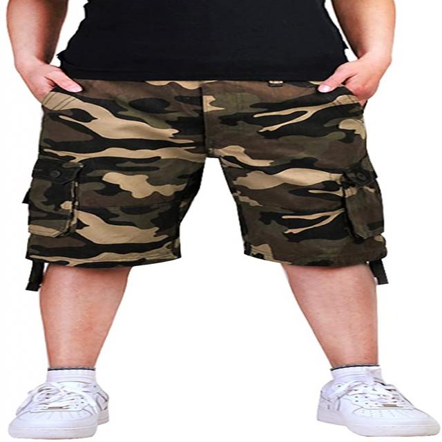 ZEETOO CAMO 반바지. 표준 다발 내분비선 성신 생물 CLASSIC RELAXED 피트 CARGO SHORT MULTI-POCKET OUTDOOR