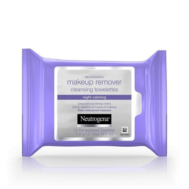 Neutrogena 뉴트로지나 클렌징 티슈 나이트타임 메이크업 리무버 Remove Dirt Oil Makeup 25장 3팩, 1개, 1개