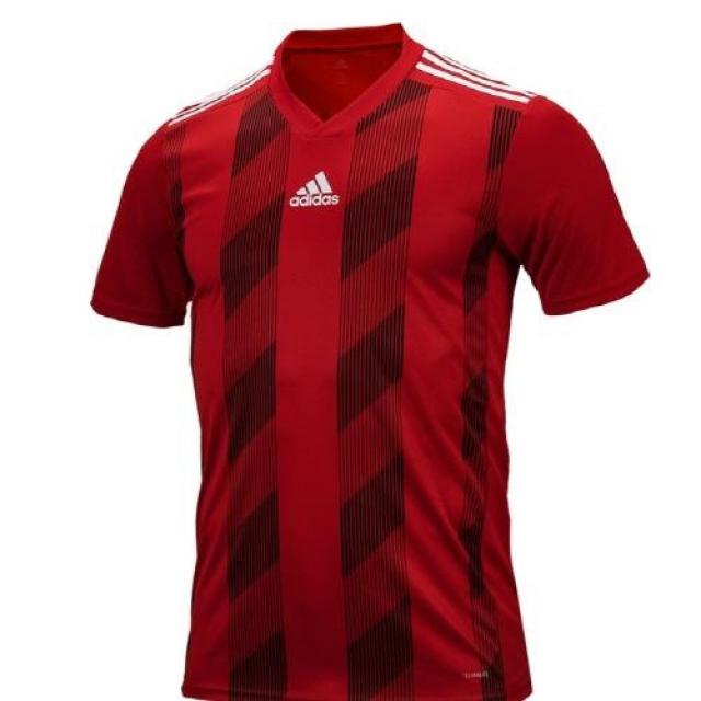 스트라이프19 아디다스 반팔저지 레드 축구저지